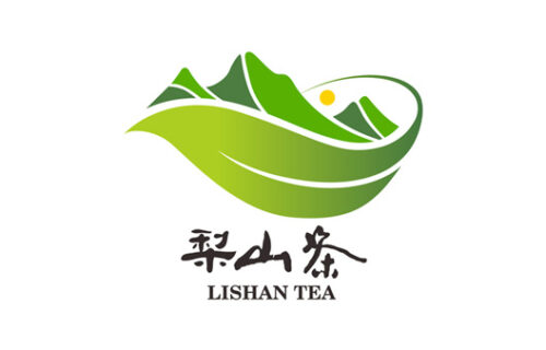 梨山茶logo設計圖